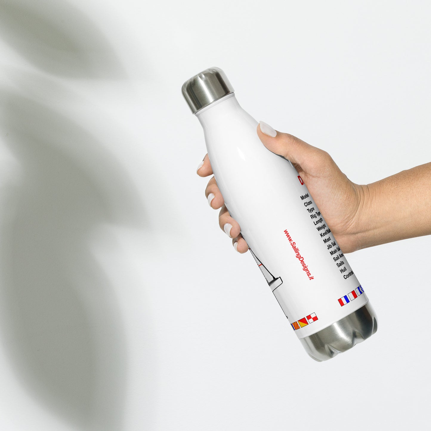 DF65 Class - Personalized Stainless Steel Water Bottle