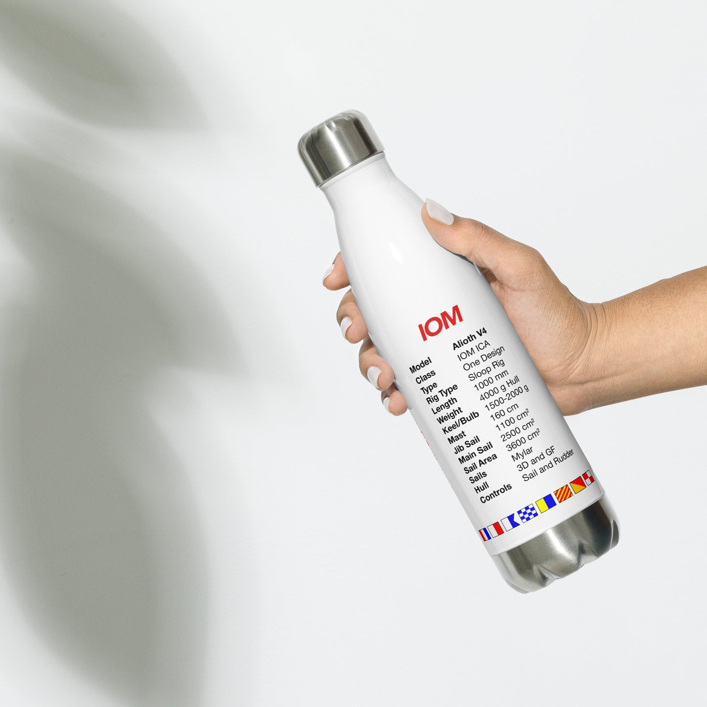 IOM Class - Personalized Stainless Steel Water Bottle